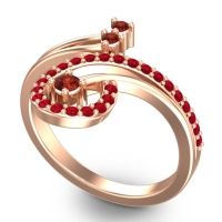 Statement Pave Parusa Ring