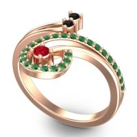 Statement Pave Parusa Ring