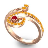 Statement Pave Parusa Ring