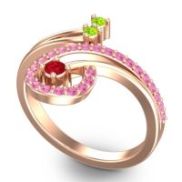 Statement Pave Parusa Ring