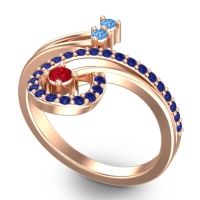 Statement Pave Parusa Ring