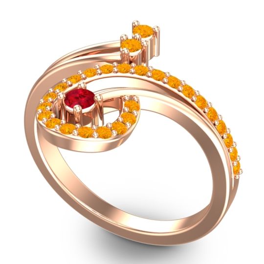 Statement Pave Parusa Ring