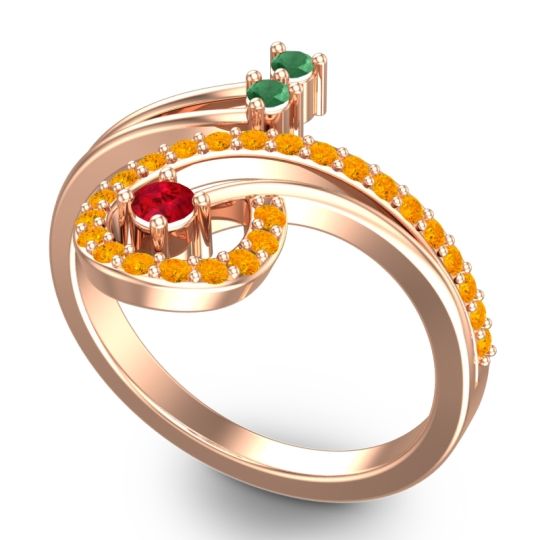 Statement Pave Parusa Ring