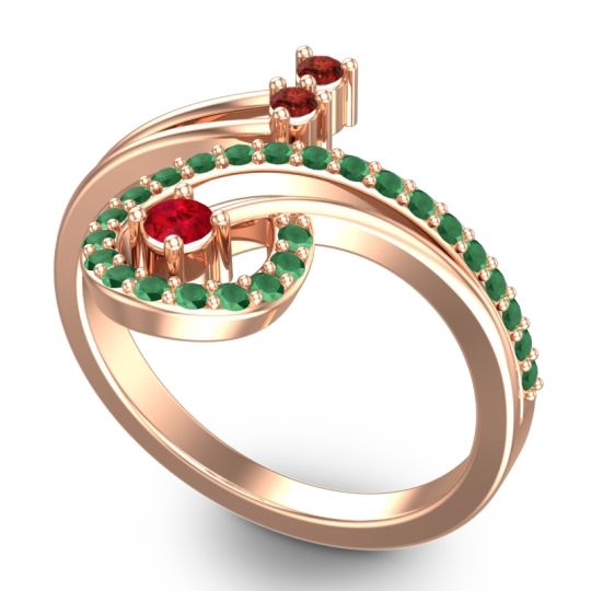 Statement Pave Parusa Ring