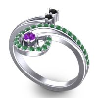 Statement Pave Parusa Ring