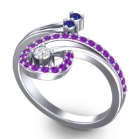 Statement Pave Parusa Ring