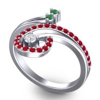 Statement Pave Parusa Ring