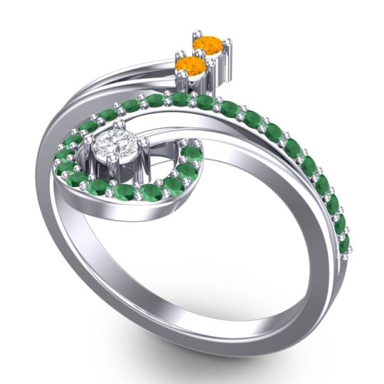 Statement Pave Parusa Ring