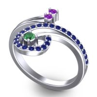 Statement Pave Parusa Ring