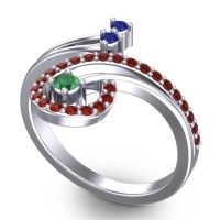 Statement Pave Parusa Ring