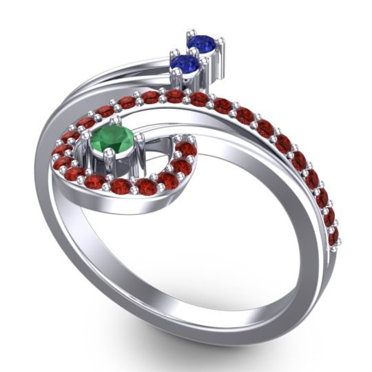 Statement Pave Parusa Ring