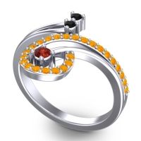 Statement Pave Parusa Ring