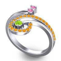 Statement Pave Parusa Ring