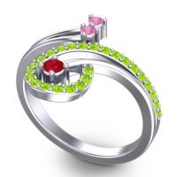 Statement Pave Parusa Ring