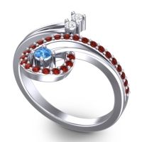 Statement Pave Parusa Ring