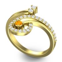 Statement Pave Parusa Ring