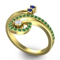 Statement Pave Parusa Ring