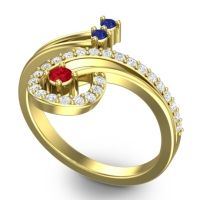 Statement Pave Parusa Ring