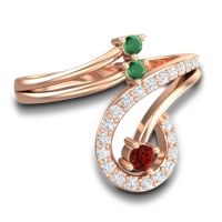 Statement Pave Parusa Ring