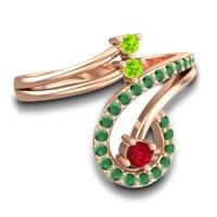 Statement Pave Parusa Ring