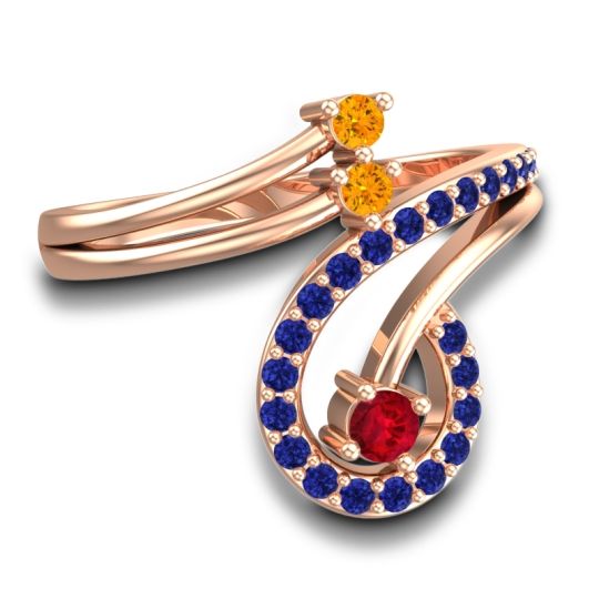 Statement Pave Parusa Ring