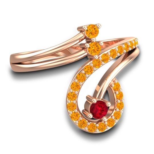 Statement Pave Parusa Ring