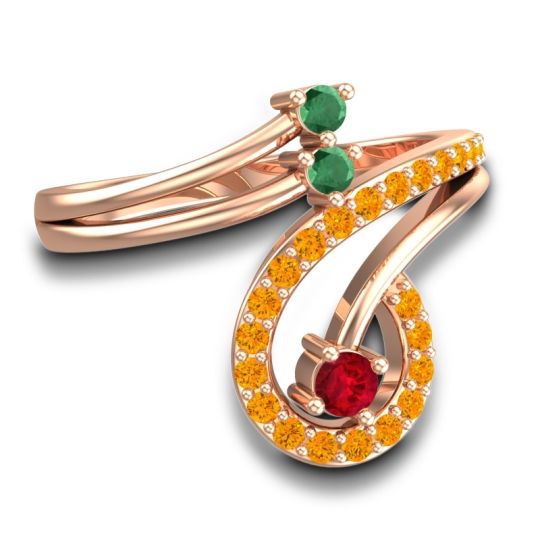 Statement Pave Parusa Ring