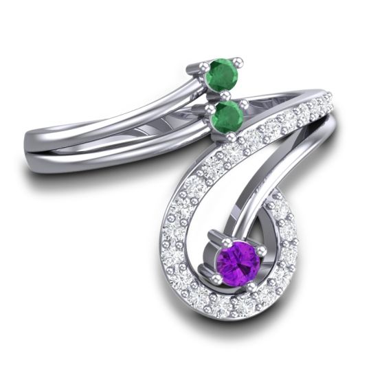 Statement Pave Parusa Ring