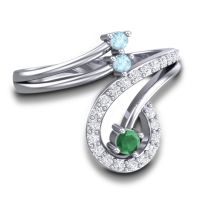 Statement Pave Parusa Ring