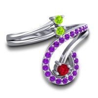 Statement Pave Parusa Ring