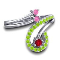 Statement Pave Parusa Ring