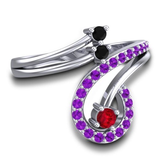 Statement Pave Parusa Ring