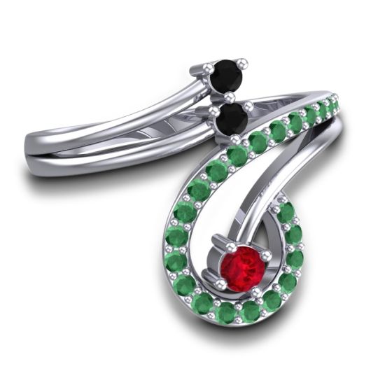 Statement Pave Parusa Ring