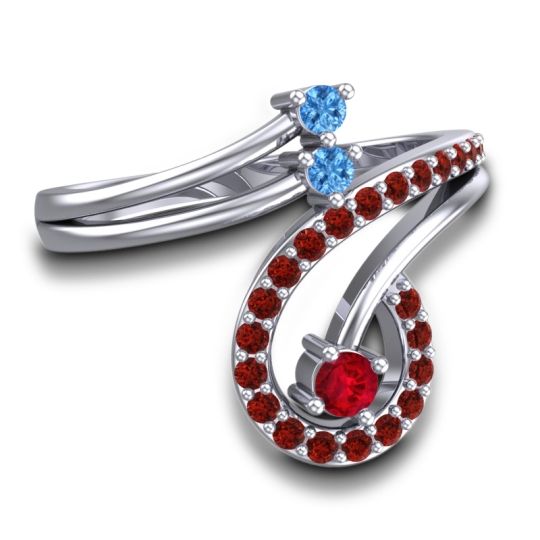 Statement Pave Parusa Ring