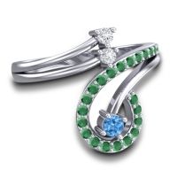 Statement Pave Parusa Ring