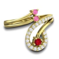 Statement Pave Parusa Ring