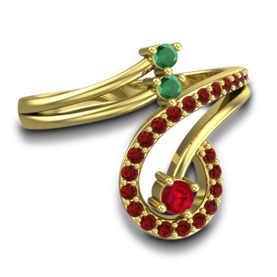 Statement Pave Parusa Ring