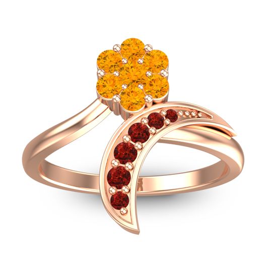 Petite Floral Bana Ring