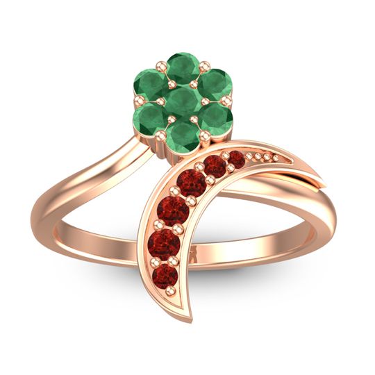 Petite Floral Bana Ring