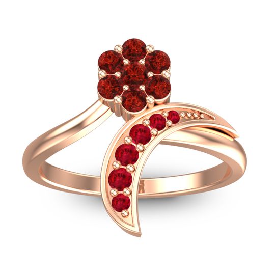 Petite Floral Bana Ring