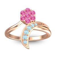 Petite Floral Bana Ring