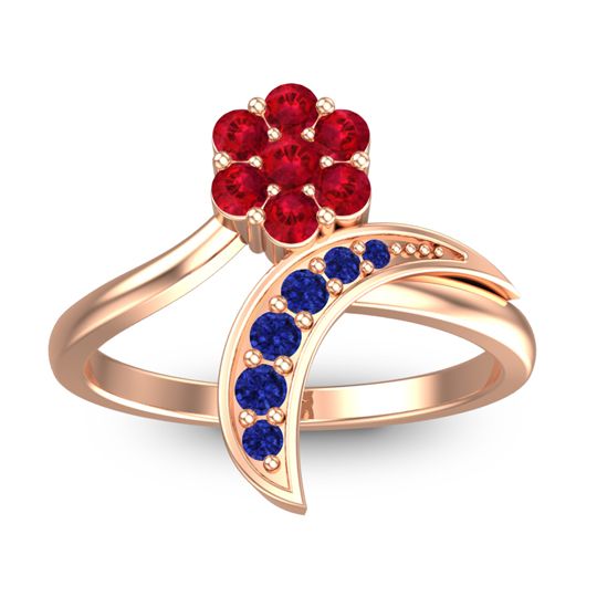 Petite Floral Bana Ring