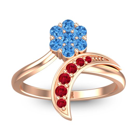 Petite Floral Bana Ring