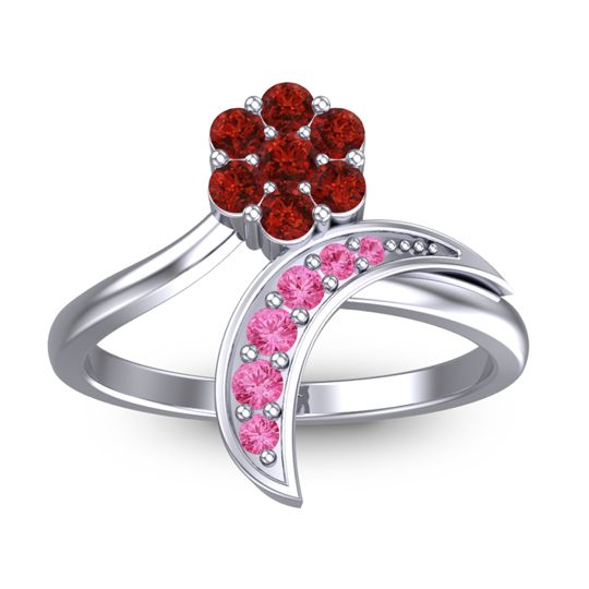Petite Floral Bana Ring