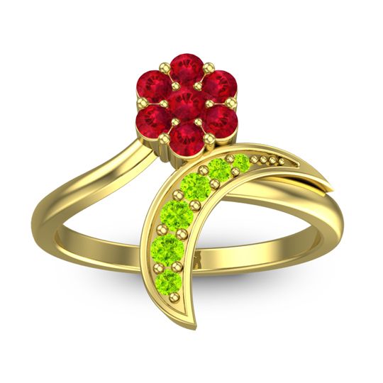 Petite Floral Bana Ring