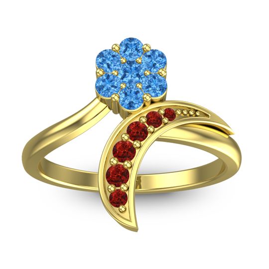 Petite Floral Bana Ring