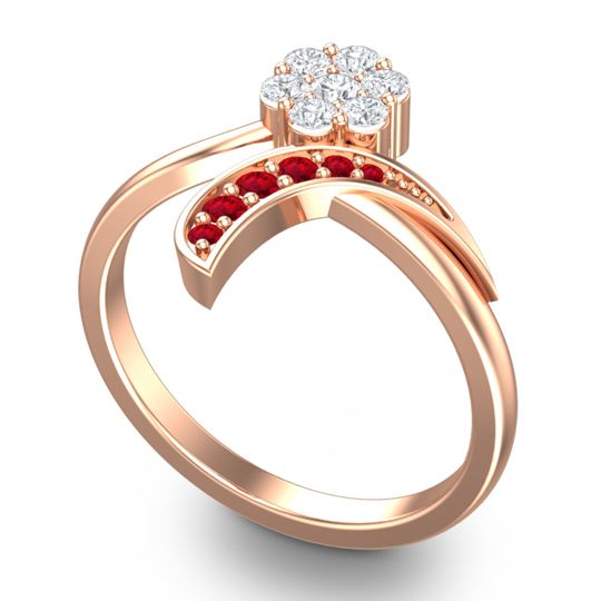 Petite Floral Bana Ring