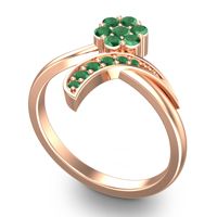 Petite Floral Bana Ring