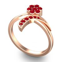 Petite Floral Bana Ring