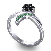 Petite Floral Bana Ring